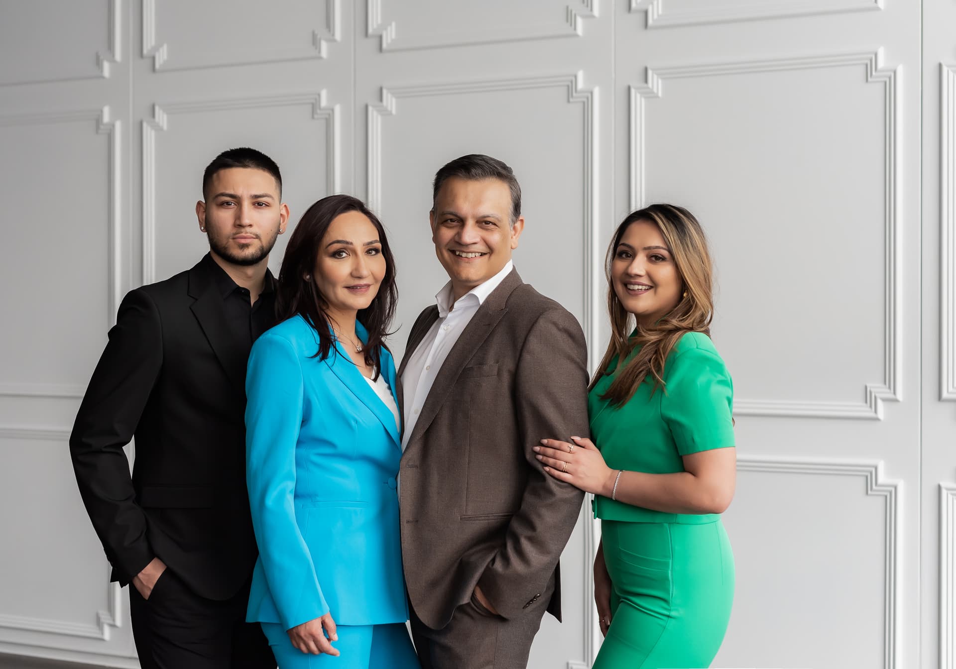 Garima Nagpal with Monica, Paul, and Satvik - The Nagpal Group